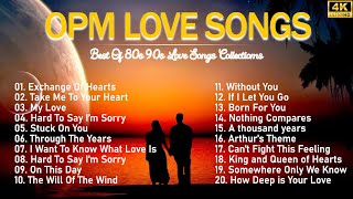 Best Romantic Love Songs 80s 90s  Best OPM Love Songs Medley  Non Stop Old Song Sweet Memories [upl. by Tavi156]