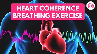 Heart Coherence Breathing Exercise  HRV Resonant Cardiac Breathwork  TAKE A DEEP BREATH [upl. by Driscoll]