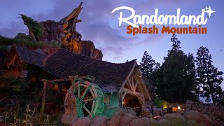 Splash Mountains Final Day at Disneyland The Complete Experience [upl. by Giltzow20]