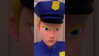 Be careful of strangers  Police Officer Song  Nursery Rhymes amp Kids Songs shorts nurseryrhymes [upl. by Sucramel]