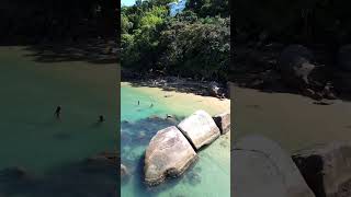 Ubatuba praia secreta da Enseada ubatuba ubatubalinda beach litoralnorte [upl. by Enaoj]