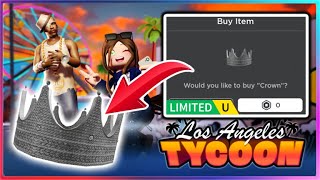 👑UGC LIMITED Pacsun Los Angeles Tycoon Script  Auto Tycoon  Finish Obby Crown [upl. by Valry725]