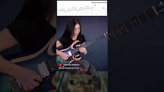 Iron Maiden  Aces High 🎸 Guitar Solo  Cover amp Tab [upl. by Sherrill]