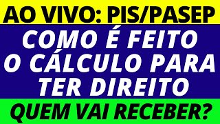 AO VIVO  PISPASEP como é o cálculo dos 2 salários para ter direitoQUEM VAI RECEBER [upl. by Irrabaj423]