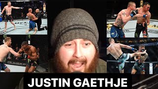 MMA Guru Reacts to Every Justin Gaethje KNOCKOUT [upl. by Sirref]