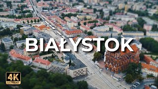 Białystok z drona  LECE W MIASTO™ 4k [upl. by Anairotciv]