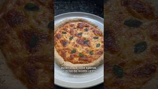 Pizza saudável com apenas 3 ingredientes  sem glúten amp sem lactose [upl. by Jallier660]