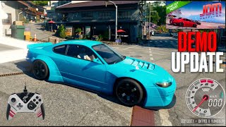 Japanese Drift Master PC  Gets DEMO Update Working CLUTCH  Button Mapping [upl. by Almallah310]