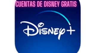 cuentas gratis de disney corran que se acaba [upl. by Yacov26]