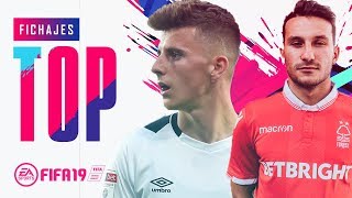 Fichajes Top Jóvenes Promesa  Mediocampistas FIFA 19 [upl. by Acinomaj]