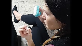 ASMR Nail FilingPaint NailsBrush Nails [upl. by Nagaem]