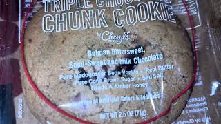 Donatos Pizza Dr Pepper amp TRIPLE CHOCOLATE CHUNK COOKIE [upl. by Edahs]