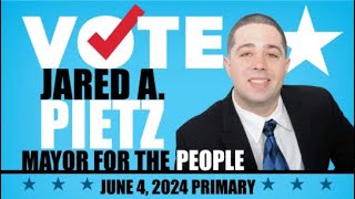 Let’s get political Dj Drewski sits down with Elizabeth NJ Mayoral Candidate Jared A Pietz [upl. by Netsrak404]