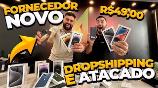 ACHEI O MAIOR FORNECEDOR DE IPHONE NOVOS E SEMINOVOS COM 20 DESCONTO E GARANTIA [upl. by Isaacs]