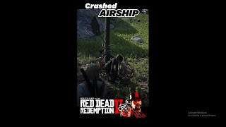 Crashed Airship  Red Dead Redemption 2 rdr2 rdr2gameplay rdr2secret gaming viralvideo [upl. by De Witt251]