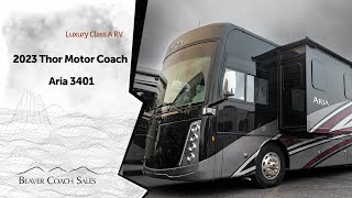 2023 Thor Motor Coach Aria 3401  Luxury Class A RV [upl. by Yeo993]