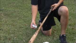 How to apply pine tar to a baseball bat [upl. by Chretien]