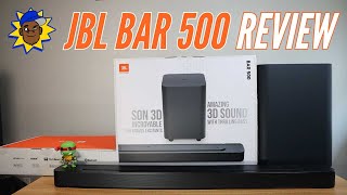 JBL Bar 500 Review Are JBL Soundbars any good [upl. by Annohsat]