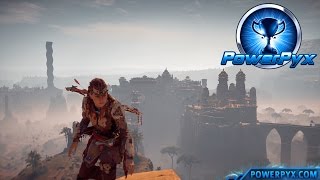 Horizon Zero Dawn  All Vantage Datapoint Locations All Vantages found Trophy Guide [upl. by Eednarb]