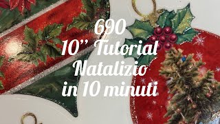 10”Tutorial Natalizio in 10 minuti [upl. by Uttasta426]