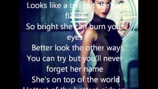 Alicia Keys feat Nicki Minaj Girl On Fire Lyrics [upl. by Yenruoj]