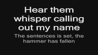 Sabaton  The Hammer Has Fallen lyrics HD [upl. by Nathalie786]