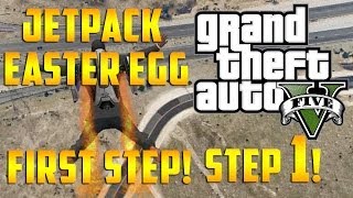 GTA 5 Jetpack Easter Egg First Step Step 1 [upl. by Sinoda]