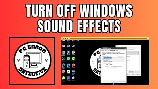 How to Turn Off Windows Sound Effects in Windows 10 [upl. by Ydieh]