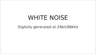 White Noise HQ Audio [upl. by Kcirrag280]