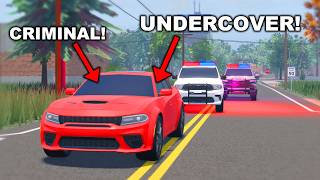 TURNING IN CRIMINALS AS A GETAWAY DRIVER ROBLOX ROLEPLAY [upl. by Nwahsed]