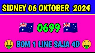 EKOR TUNGGAL SIDNEY  PREDIKSI SIDNEY 06 OKTOBER 2024  RUMUS SYDNEY HARI INI [upl. by Becki]