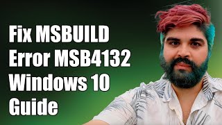 How to Fix MSBUILD Error MSB4132 on Windows 10 StepbyStep Guide [upl. by Lachus]