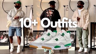 HOW TO STYLE JORDAN 4 SB quotPINE GREENquot  Are These Actually Sneaker Of The Year [upl. by Aliahs]