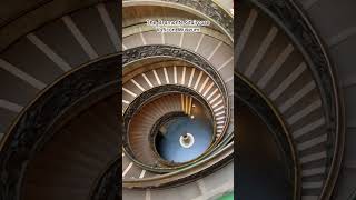 Bramante Staircase vatican stairs rome italy travel europe [upl. by Caldera]