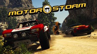 GTA V MotorStorm  2005 E3 Trailer PS4 [upl. by Nojel392]