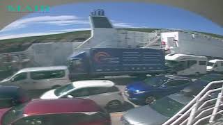 CCTV footage on board Alfred ferry [upl. by Lehte]