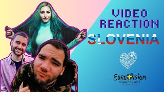 Raiven  Veronika  🇸🇮 Slovenia Eurovision2024  REACTION [upl. by Nyvek941]