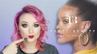 Pod lupą FENTY  czyli test kosmetyków Rihanny ♡ Red Lipstick Monster ♡ [upl. by Lipps]