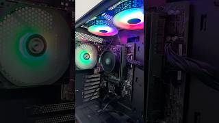 How To INSTALL RGB Fans in Cabinet amp Connect to Motherboard gaming buildpc viralvideo youtube [upl. by Enyaj]