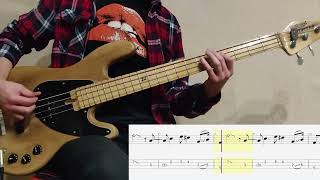 11 Ten wasz świat Oddział Zamknięty bass cover amp tabs [upl. by Bab]