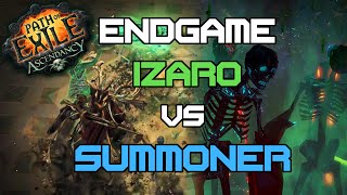 Path of Exile 23  Endgame Izaro VS Summoner [upl. by Eerehc163]