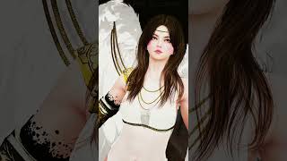 BLACK DESERT💙Shorts Edit Beauty girl psl girl makeup anime fyp viral model video slowed [upl. by Nyleahcim]