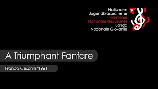 A TRIUMPHANT FANFARE by FRANCO CESARINI 1961  NJBO 2020 [upl. by Jesh]