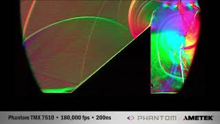 TMX Schlieren Shockwave Visualization [upl. by Akirdna]