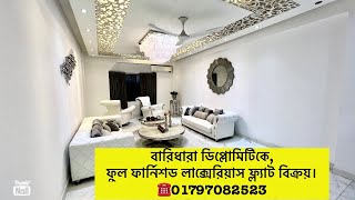 Baridhara Diplomatic  Full furnished Luxurious flat for SALE  Property Shop BD  Ep208 [upl. by Elenaj]