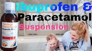 Ibugesic Plus Syrup Uses in hindi  Ibuprofen And Paracetamol Suspension [upl. by Atsira263]