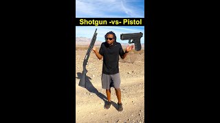 Do NOT use a pistol for HOME DEFENSE  Shotguns VS Pistols  Top Home Defense Guns  9mm VS 12 Gauge [upl. by Yssirc]