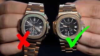 How to spot a fake Breitling watchSide by side comparison [upl. by Kawasaki]