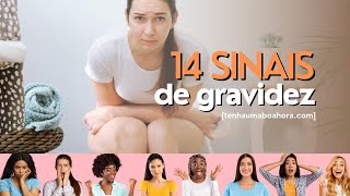 14 sinais de gravidez antes do atraso da menstruação ｜Ludmilla Hirata [upl. by Aronson838]