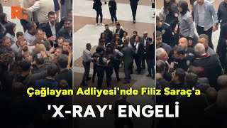 Çağlayan Adliyesinde Filiz Saraça engel Arbede çıktı [upl. by Aiuhsoj]